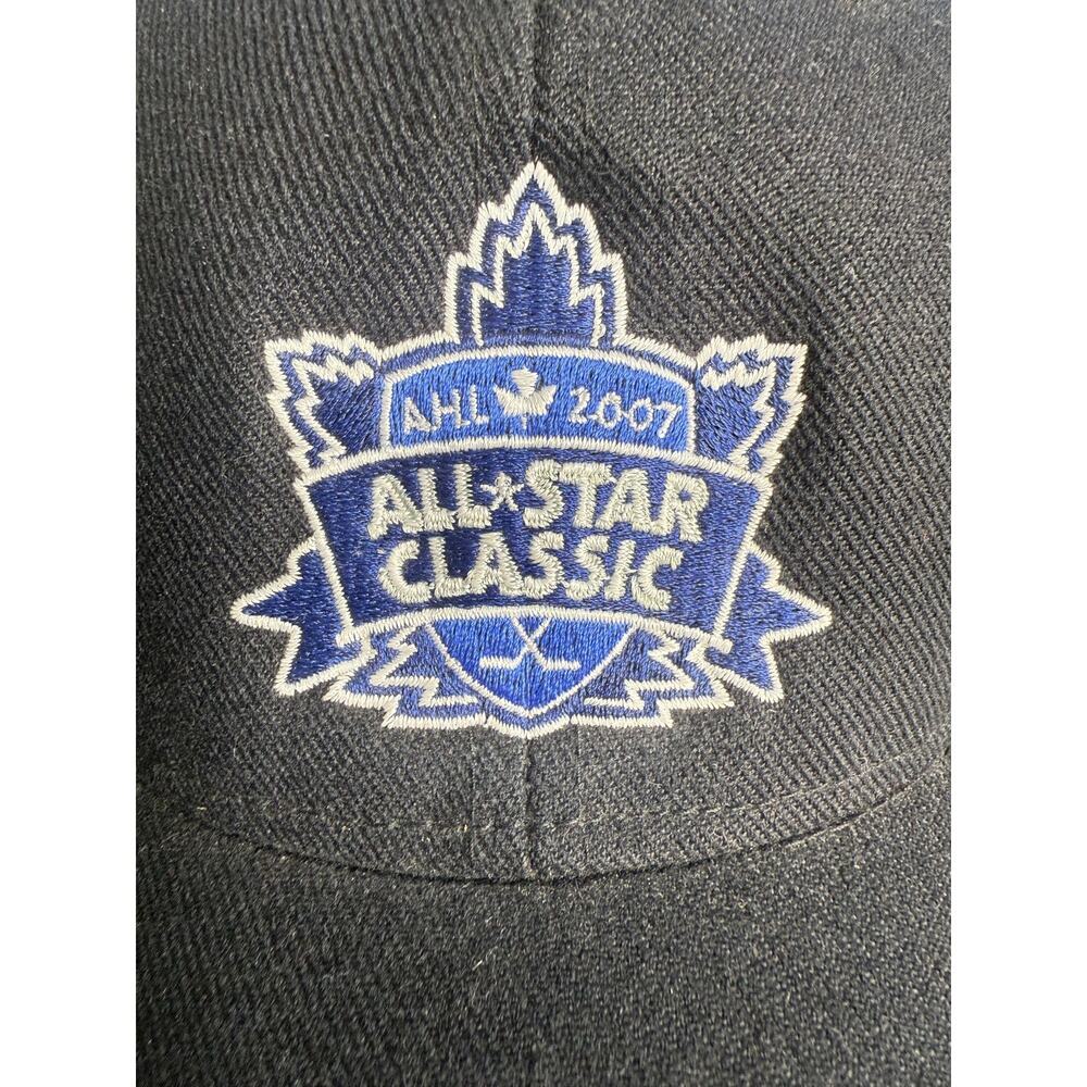 Reebok NHL 2007 All Star Classic Toronto Maple Leafs Hat Black Cap Hockey - Picture 7 of 8